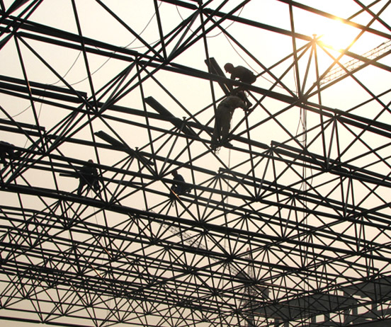 湛江厂房网架安装